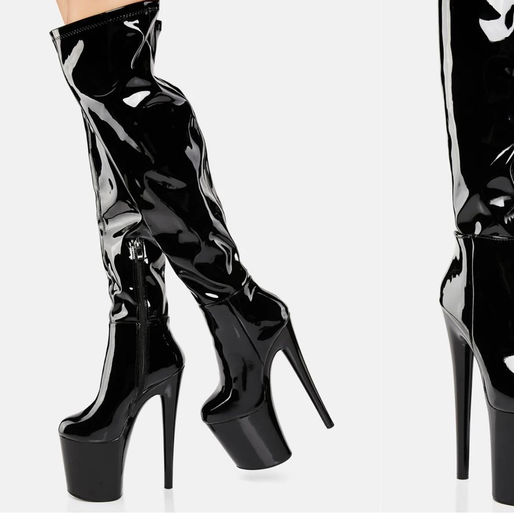 Platform Thigh High Boots